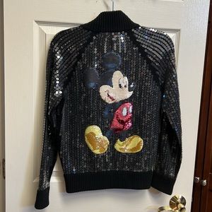 Philipp Plein sequin limited edition Mickey Mouse cardigan